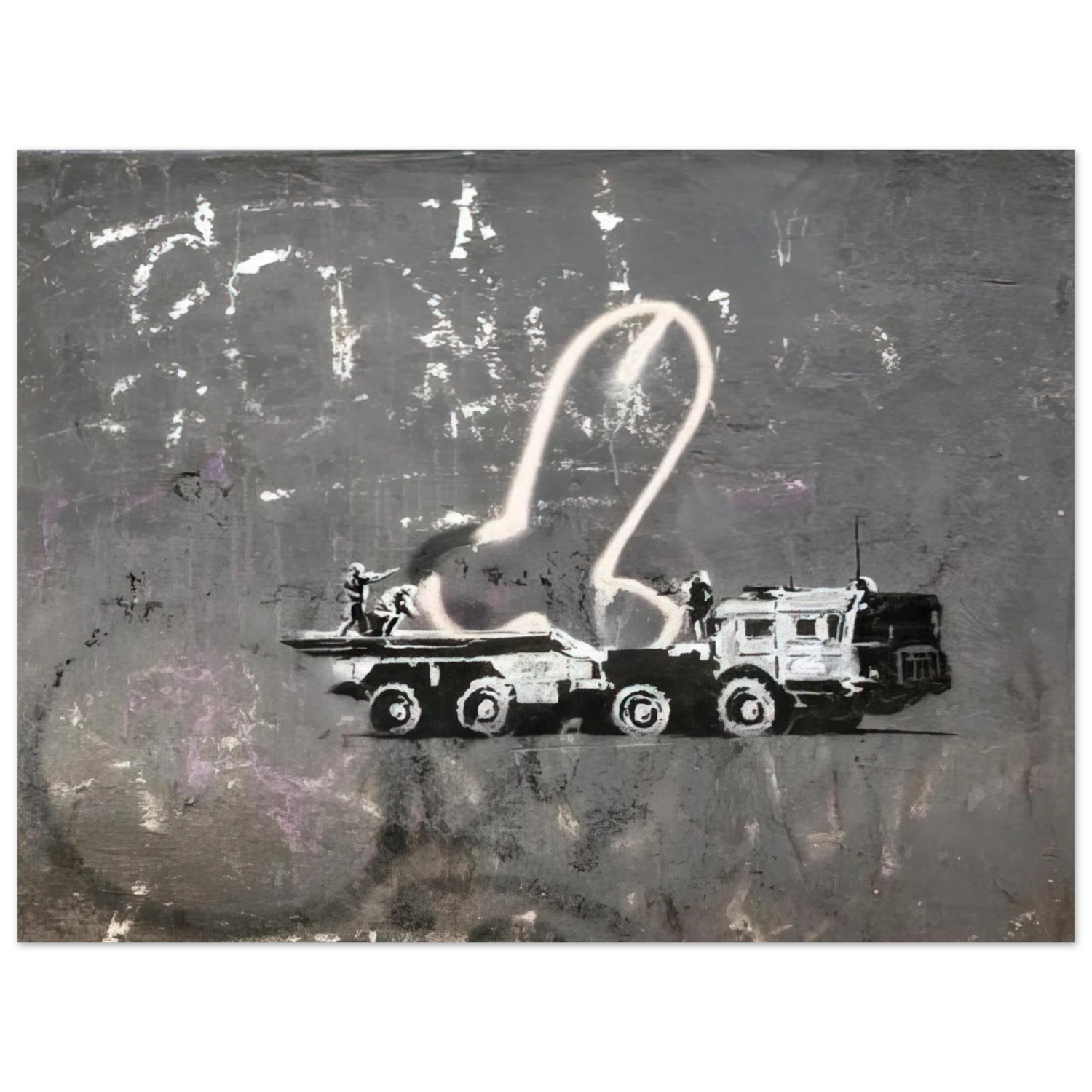 Banksy - KYIV VELYKA ZHYTOMYRSKA 13 2022 Fine Art Poster