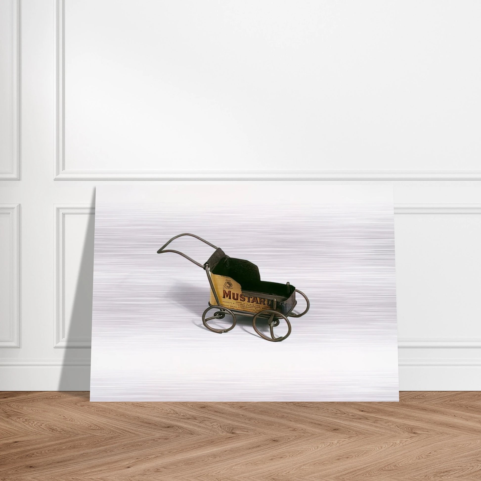 BABY CARRIAGE 1940 - Alexander Calder Brushed Aluminum Print - 70x100 cm / 28x40 inches | Alexander Calder Aluminum Print | Alexander Calder Prints