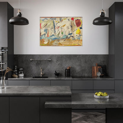 Cloudscape, 1951- - Helen Frankenthaler Acrylic Print - 70x100 cm / 28x40″ inches | Helen Frankenthaler Wall Art | Helen Frankenthaler Prints