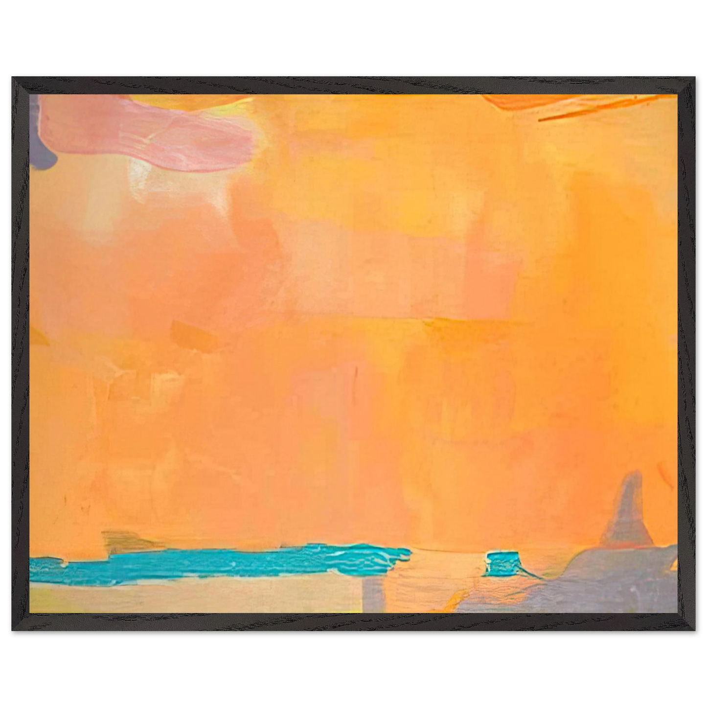 Helen Frankenthaler - Royal Fireworks - 1975 Wall art - 20x25 cm / 8x10 inches - Fine Art Poster - -