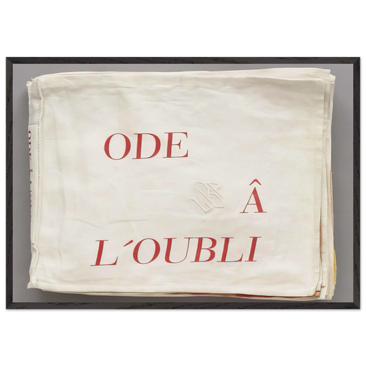 ODE TO THE FORGOTTEN 2004 - Louise Bourgeois Framed Art Print – Black Wooden Frame - Default Title - -Framed Art Print