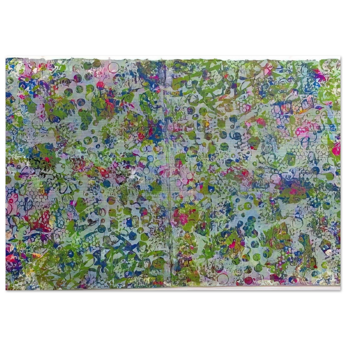 Fog In The Hollow - Sam Gilliam Brushed Aluminum Print - 70x100 cm / 28x40 inches | Sam Gilliam Aluminum Print | Sam Gilliam Prints