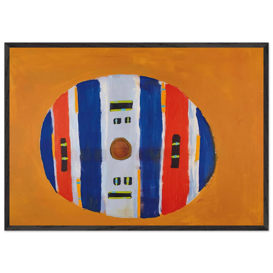 Target - 1981 - Betty Parsons Framed Art Print – Black Wooden Frame - Default Title - -Framed Art Print