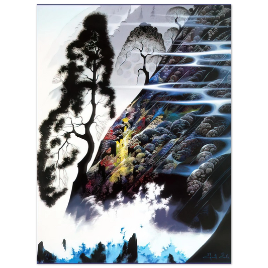 Eyvind Earle - Radient Splendor Fine Art Poster - Default Title