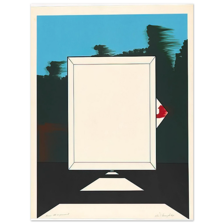 Allan D Arcangelo - Untitled - 1966  75x100 cm / 30x40inches Fine Art Poster