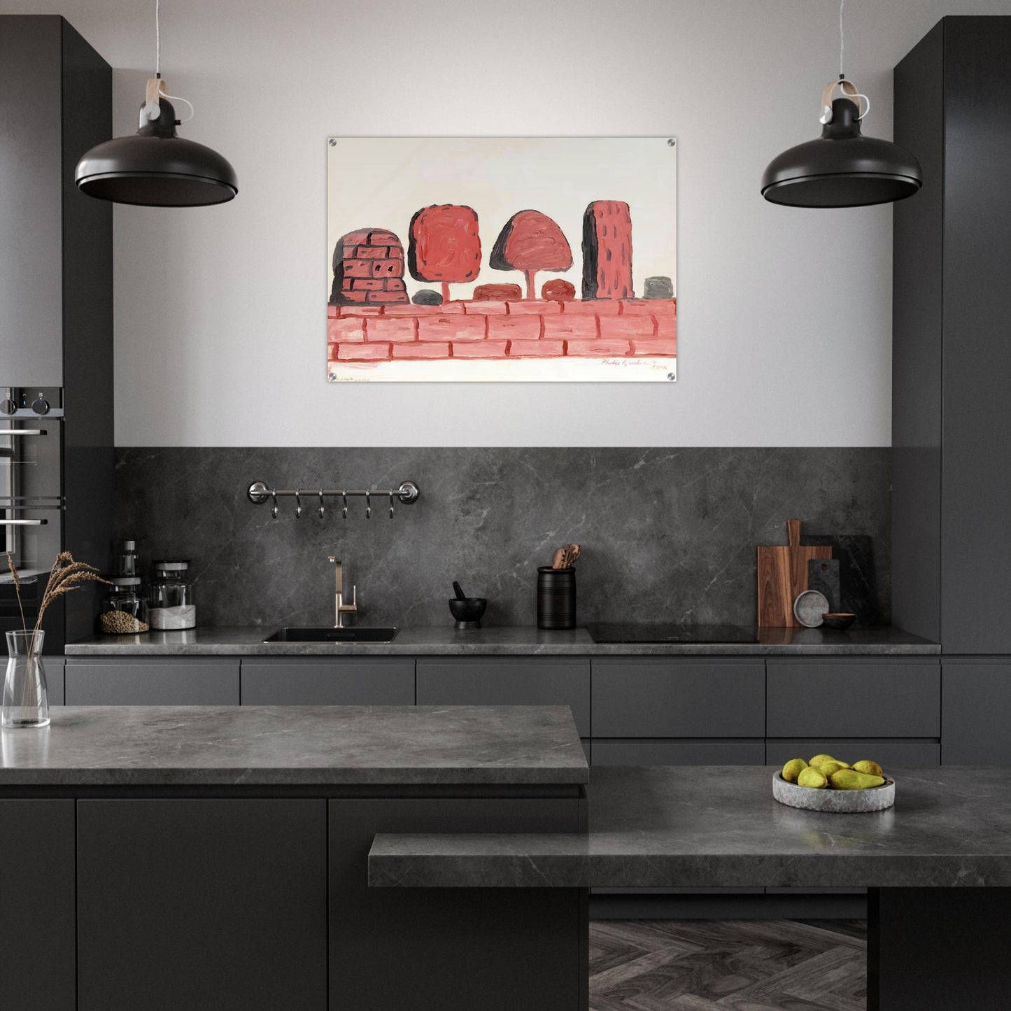 ROMA - Philip Guston Acrylic Print - 70x100 cm / 28x40″ inches