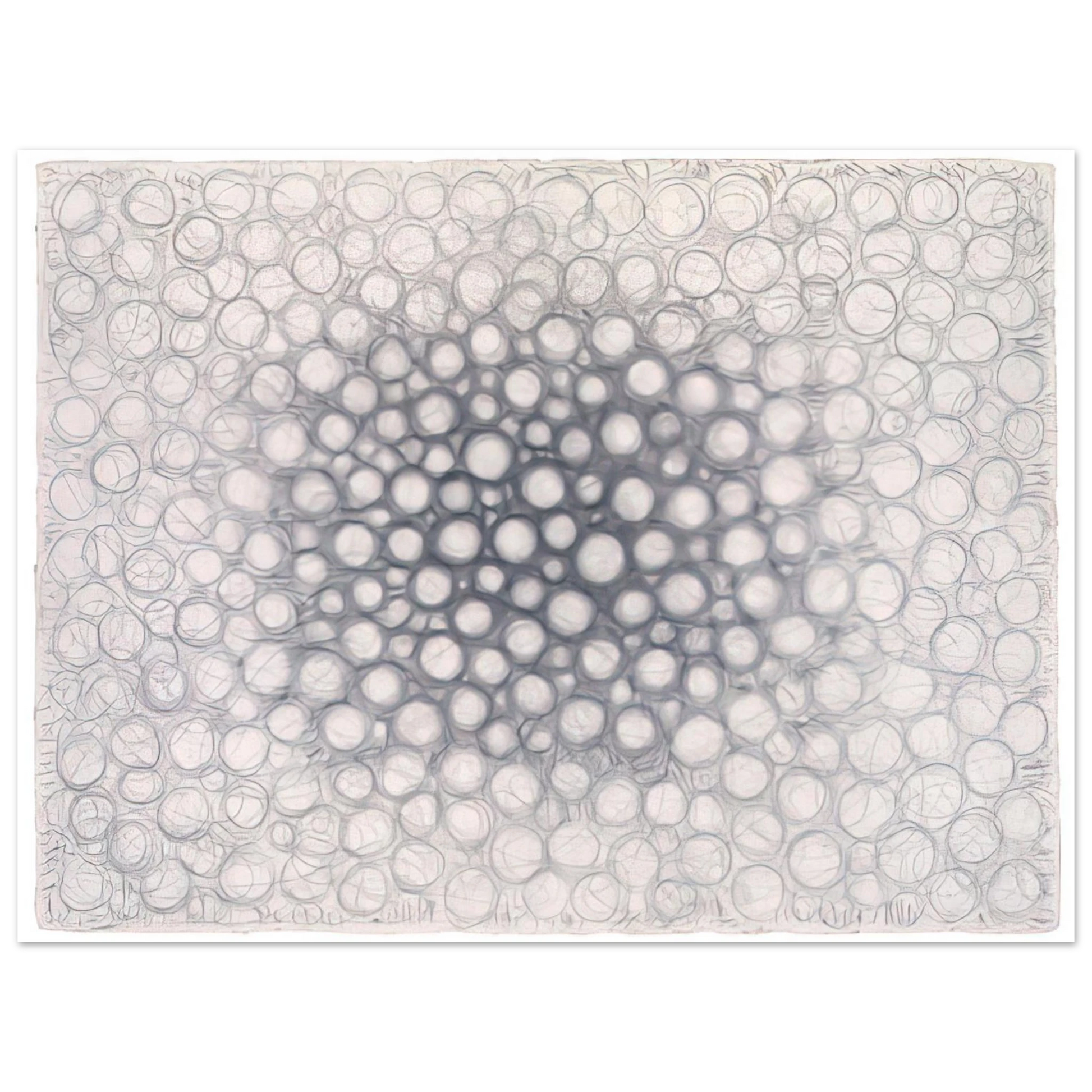 Richard Pousette-Dart - Light Gathers to the Question of No Fine Art Poster - Default Title
