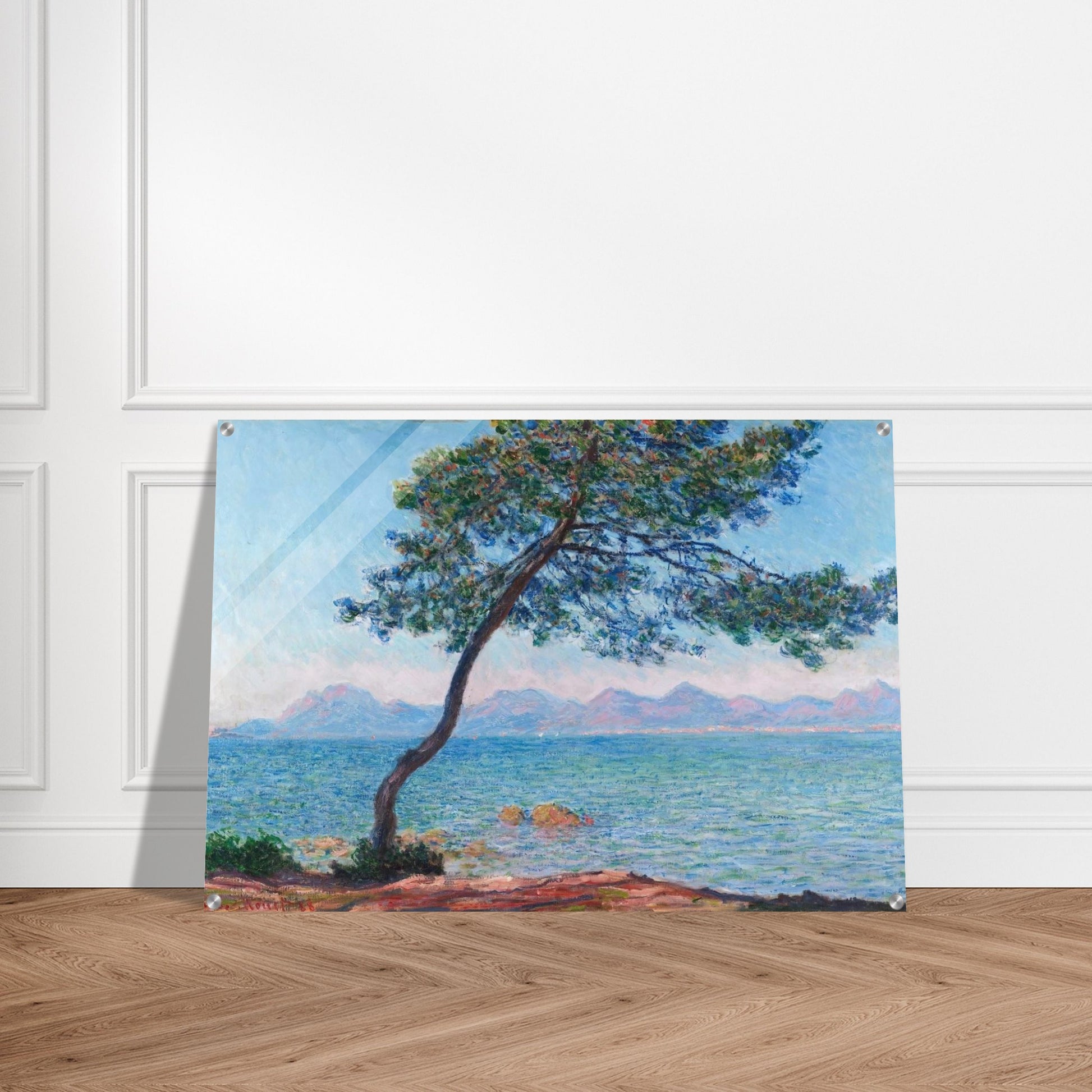 The Esterel Mountains - claude monet Acrylic Print - 70x100 cm / 28x40″ inches | claude monet Wall Art | claude monet Prints