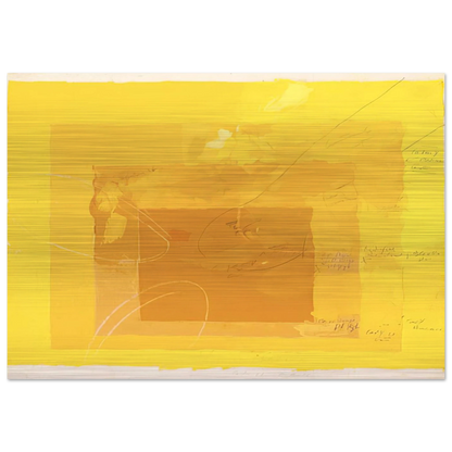 STUDY FOR HOMAGE TO THE SQUARE - Josef Albers Brushed Aluminum Print - 70x100 cm / 28x40 inches | Josef Albers Aluminum Print | Josef Albers Prints