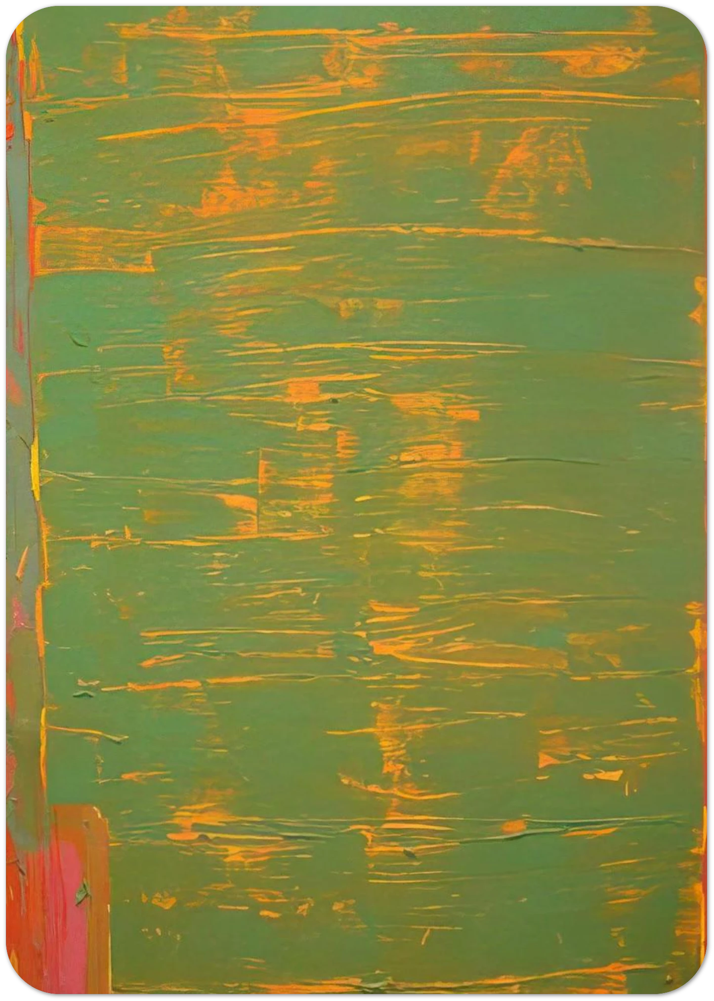 22.8.74 - 1974 By John Hoyland Pack of 10 Post Cards | John Hoyland Post Cards | A6 (10.5 x 14.8 cm) - 4.1 x 5.8 inches