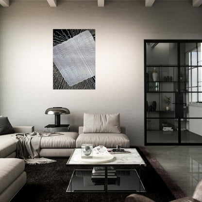 CLOUD SERIES V 1978 - Lenore Tawney Brushed Aluminum Print - 70x100 cm / 28x40 inches | Lenore Tawney Aluminum Print | Lenore Tawney Prints