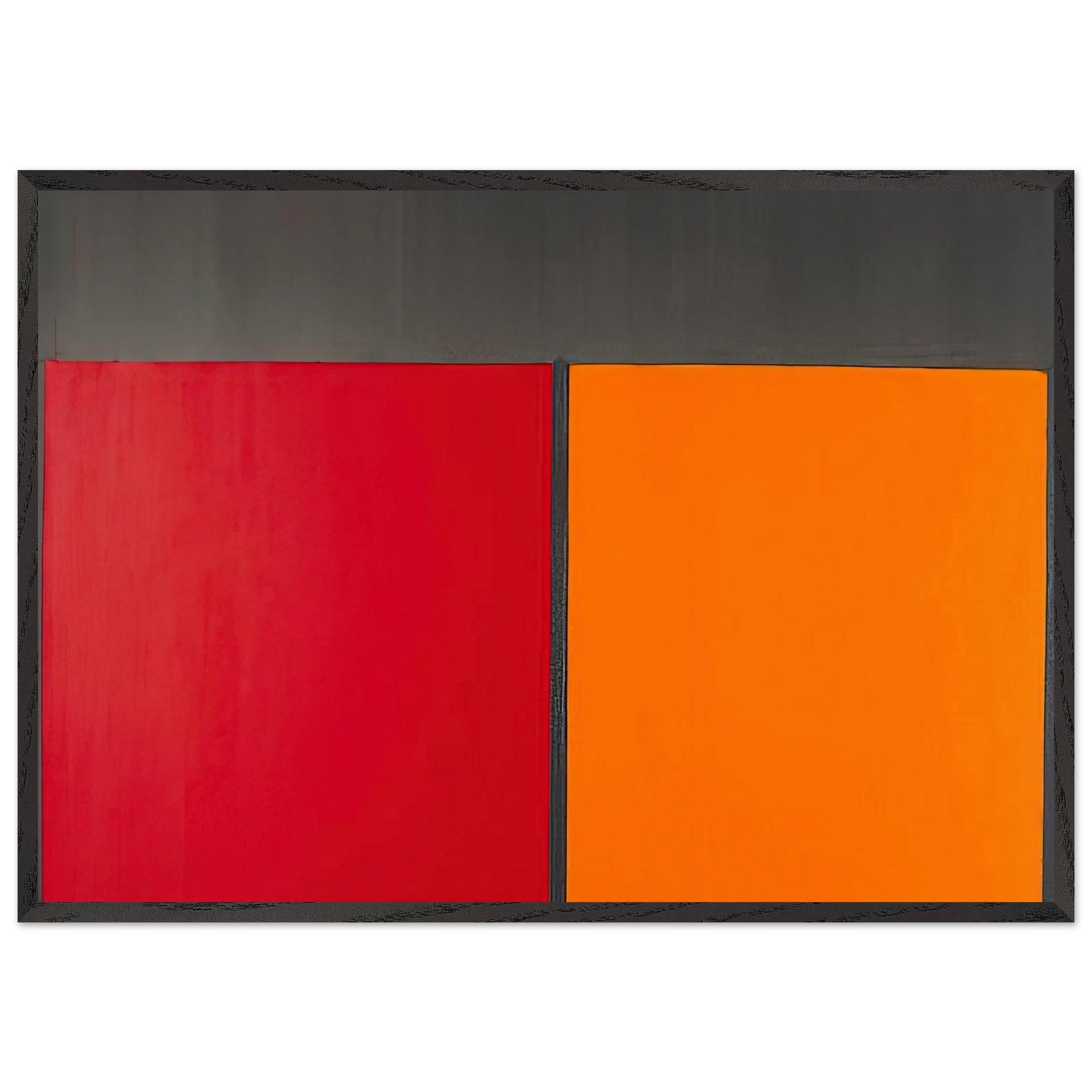 151067 - 1967 - John Hoyland Framed Art Print – Black Wooden Frame - Default Title - -Framed Art Print