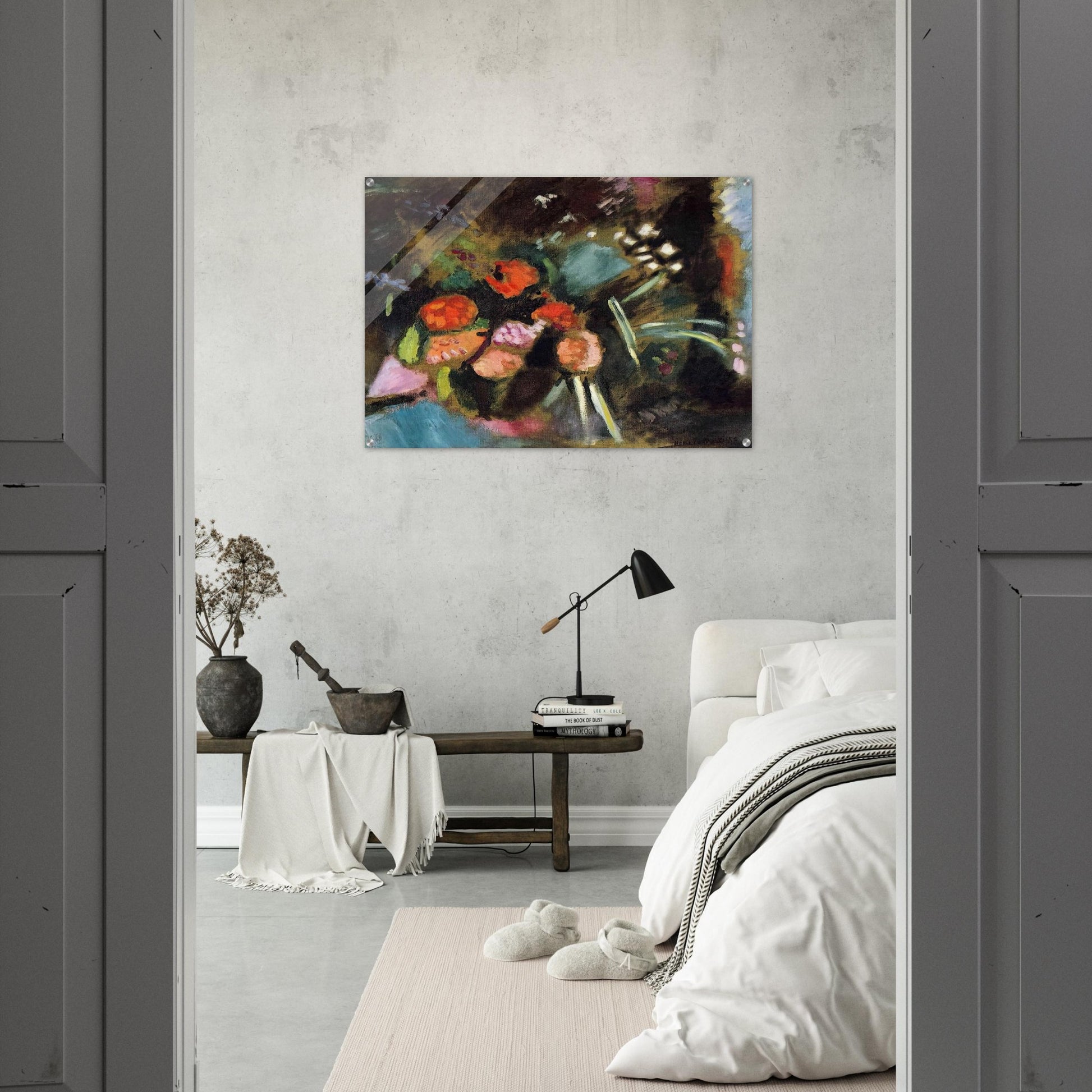 FLOWERS 1906 - Henri Matisse Acrylic Print - 70x100 cm / 28x40″ inches | Henri Matisse Wall Art | Henri Matisse Prints
