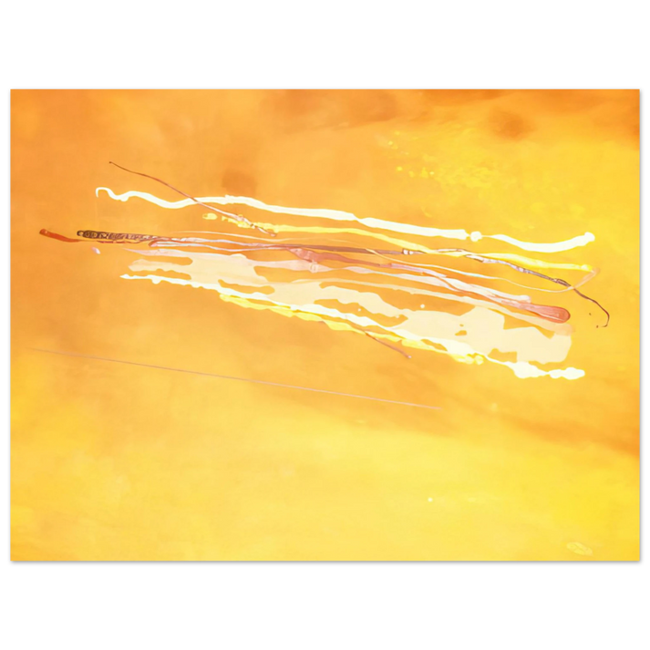 Ronnie Landfield - Spirit in the Sky - 1969  75x100 cm / 30x40inches Fine Art Poster