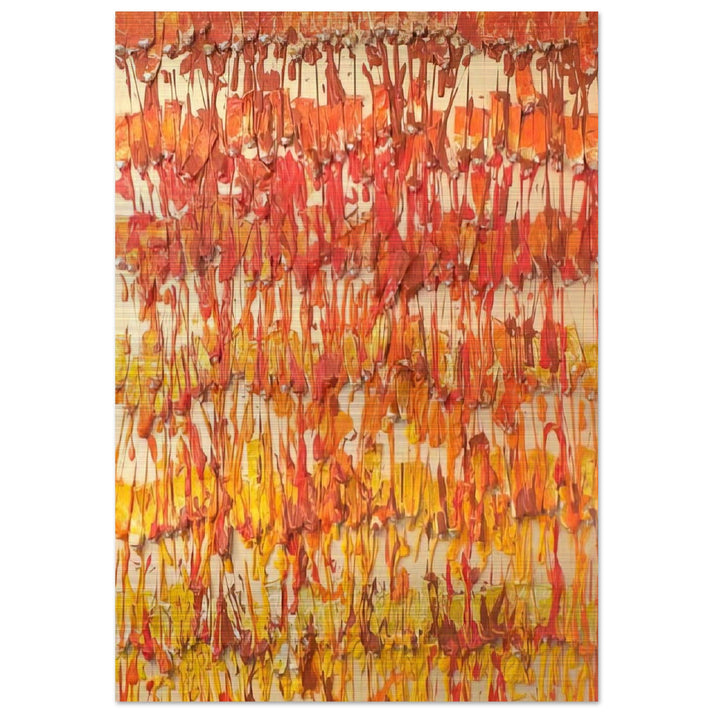 Dirty Painting - 1989 - Arman Brushed Aluminum Print - 70x100 cm / 28x40 inches | Arman Aluminum Print | Arman Prints