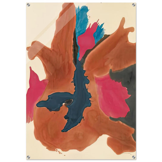 Pink Lady, 1963- - Helen Frankenthaler Acrylic Print - 70x100 cm / 28x40″ inches