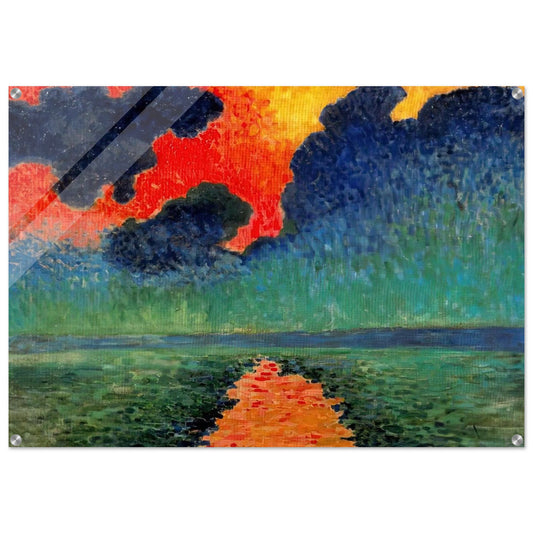 EFFECT OF SUN ON THE WATER LONDON 1906 - Andre Derain Acrylic Print - 70x100 cm / 28x40″ inches