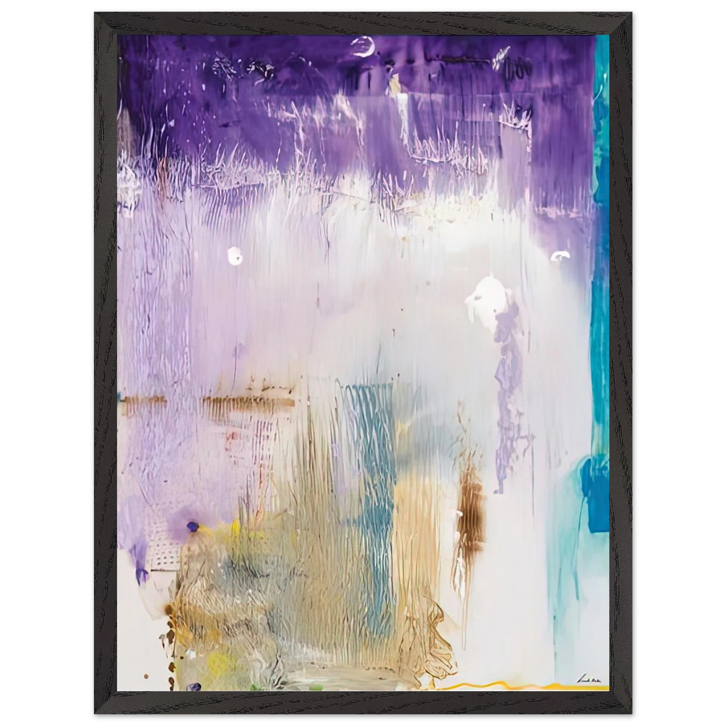 Helen Frankenthaler - Magnet, 1992- Wall Art - 60x80 cm / 24x32 inches - Fine Art Poster - -