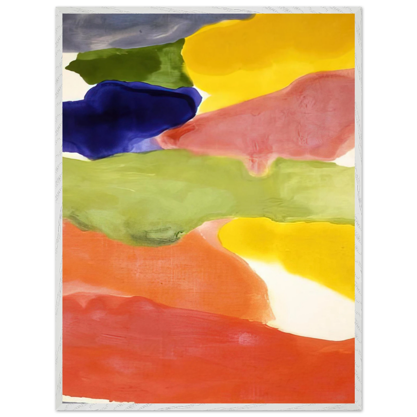 Helen Frankenthaler - Tutti-Fruitti - 1966 Wall art - A3 (29.7 x 42  cm) - Fine Art Poster - -