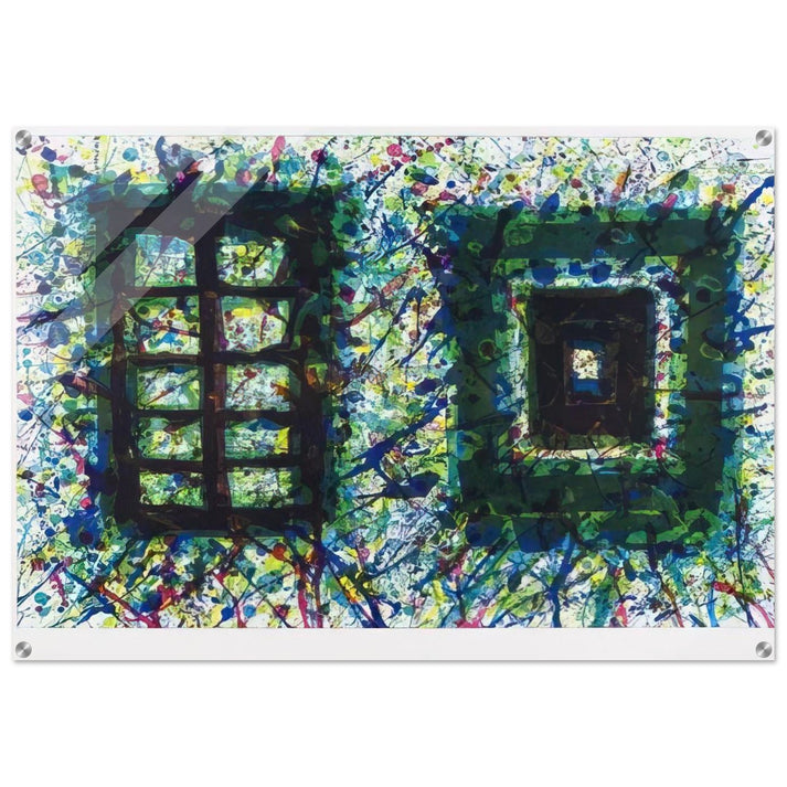 Concert Hall Set III  SF-232  - Sam Francis Acrylic Print - 70x100 cm / 28x40″ inches