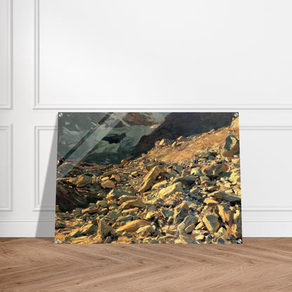 Moraine - John Singer Sargent Acrylic Print - 70x100 cm / 28x40″ inches