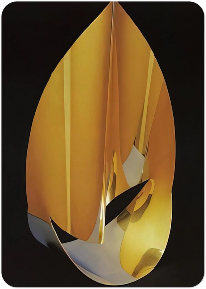 Area of a pentagon in space with plain circumference - 1977 By Max Bill Pack of 10 Post Cards | Max Bill Post Cards | A6 (10.5 x 14.8 cm) - 4.1 x 5.8 inches