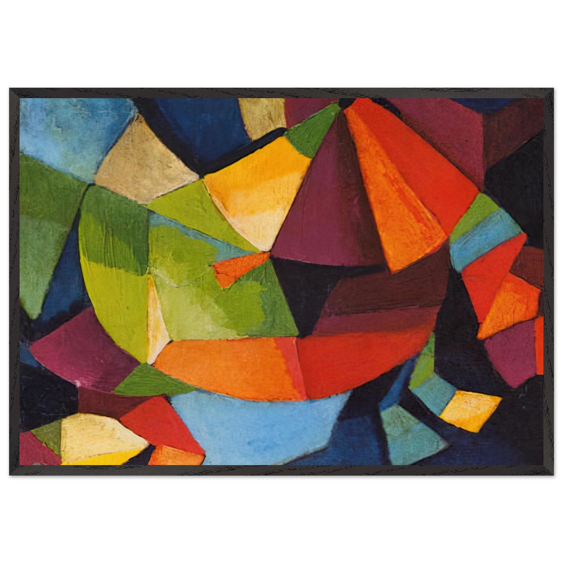 Synchromy - 1916 - Morgan Russell Framed Art Print – Black Wooden Frame - Default Title - -Framed Art Print