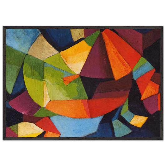 Synchromy - 1916 - Morgan Russell Framed Art Print – Black Wooden Frame - Default Title - -Framed Art Print