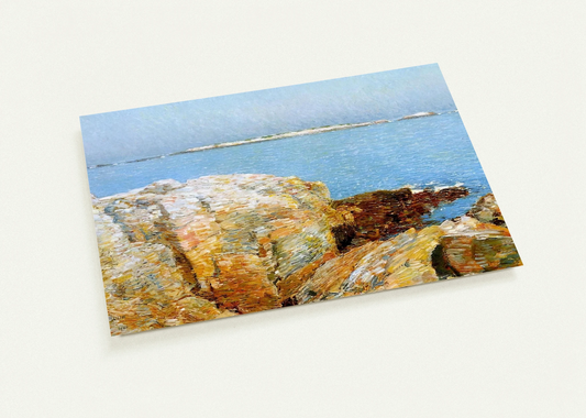 Duck Island By Childe Hassam Pack of 10 Post Cards | Childe Hassam Post Cards | A6 (10.5 x 14.8 cm) - 4.1 x 5.8 inches