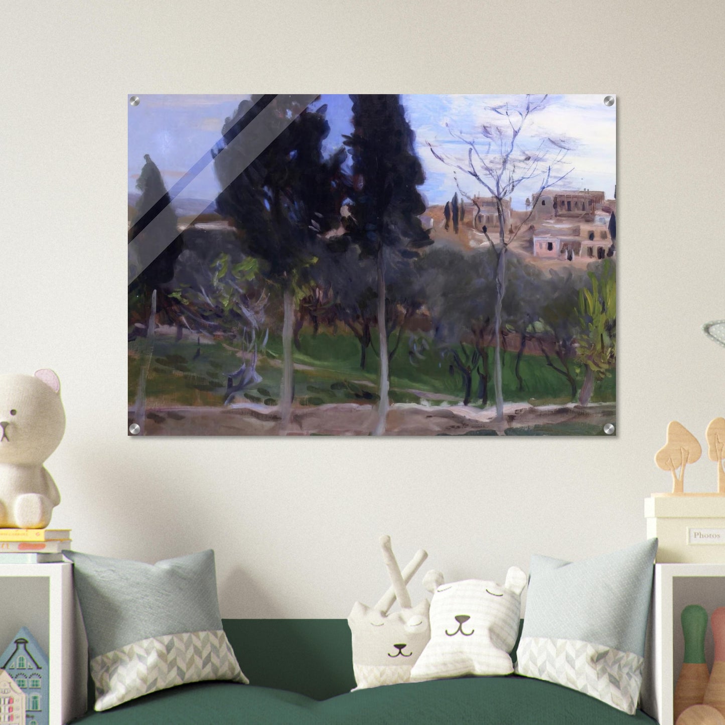 Mediterranean Landscape - John Singer Sargent Acrylic Print - 70x100 cm / 28x40″ inches