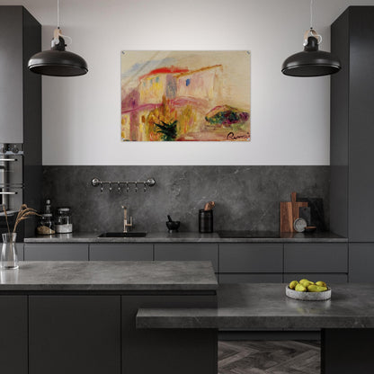 Le Poste at Cagnes study - Pierre-Auguste Renoir Acrylic Print - 70x100 cm / 28x40″ inches