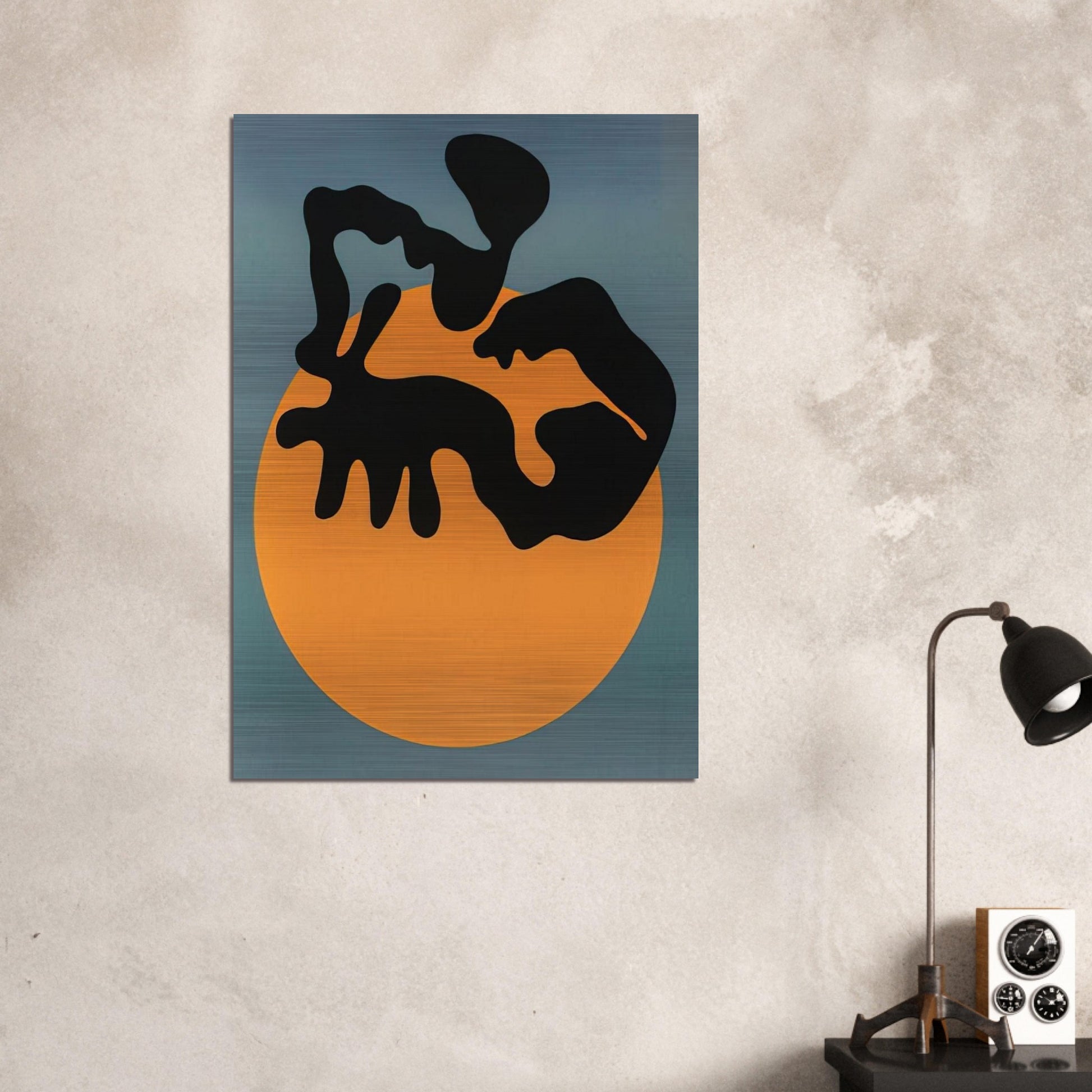 Not far from the sun, the moon and the stars - Jean Arp Brushed Aluminum Print - 70x100 cm / 28x40 inches | Jean Arp Aluminum Print | Jean Arp Prints