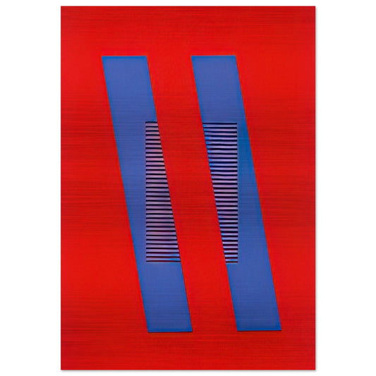 Book - 1958 - Dieter Roth Brushed Aluminum Print - 70x100 cm / 28x40 inches | Dieter Roth Aluminum Print | Dieter Roth Prints