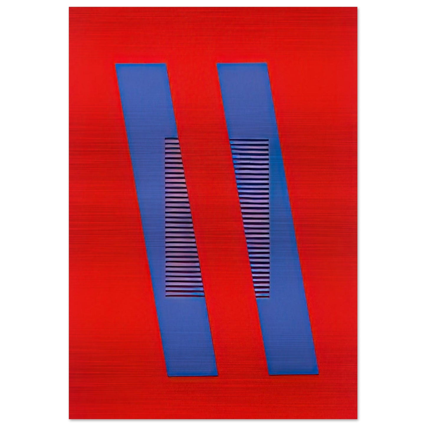 Book - 1958 - Dieter Roth Brushed Aluminum Print - 70x100 cm / 28x40 inches | Dieter Roth Aluminum Print | Dieter Roth Prints