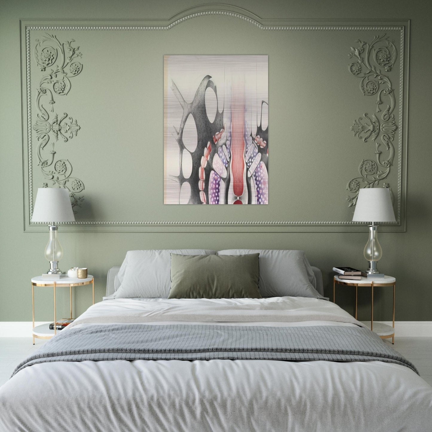 UNTITLED 1967 1 - Lee Bontecou Brushed Aluminum Print - 70x100 cm / 28x40 inches | Lee Bontecou Aluminum Print | Lee Bontecou Prints