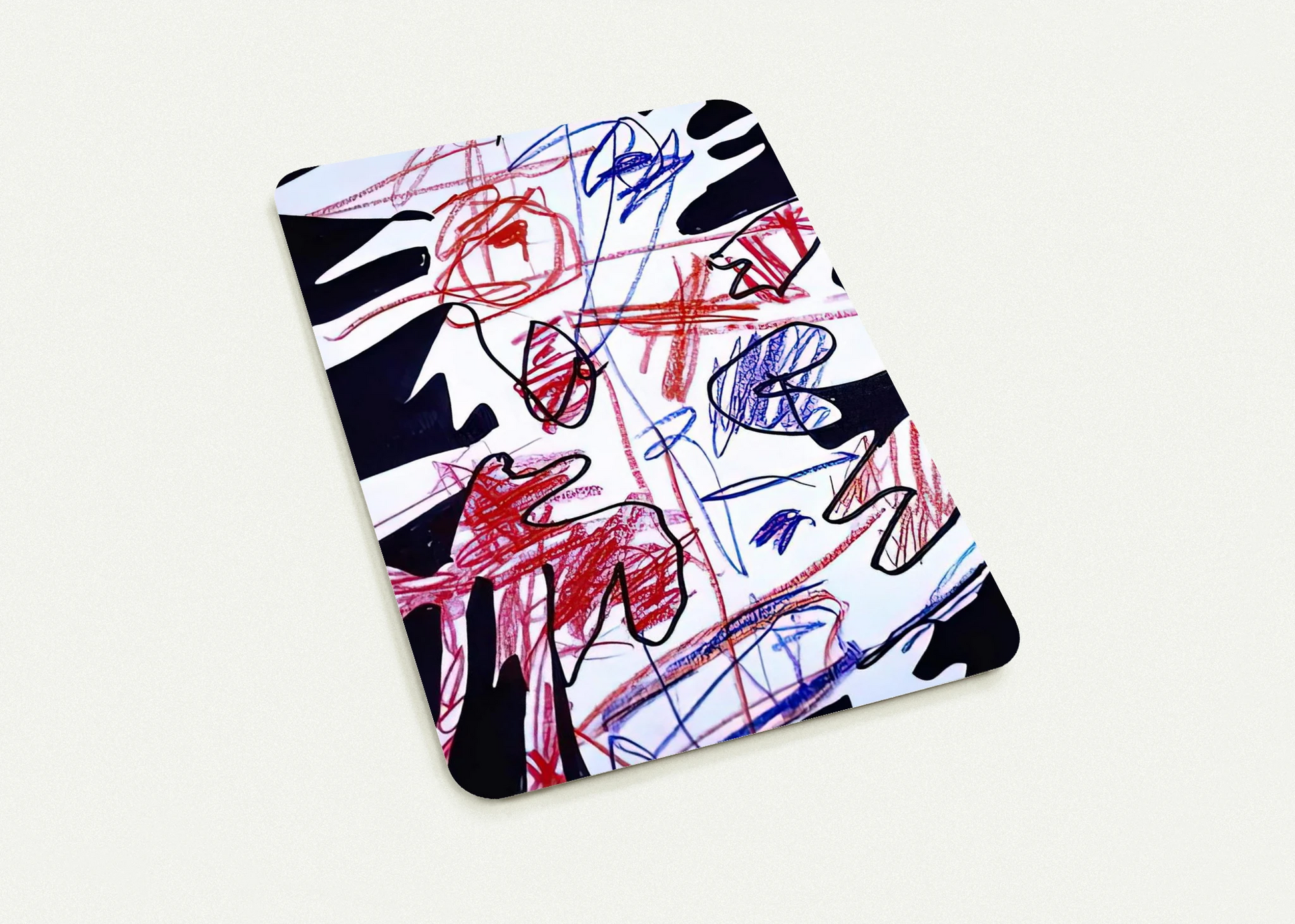 ACTIVATION XLVII By Jean Dubuffet Pack of 10 Post Cards | Jean Dubuffet Post Cards | A6 (10.5 x 14.8 cm) - 4.1 x 5.8 inches