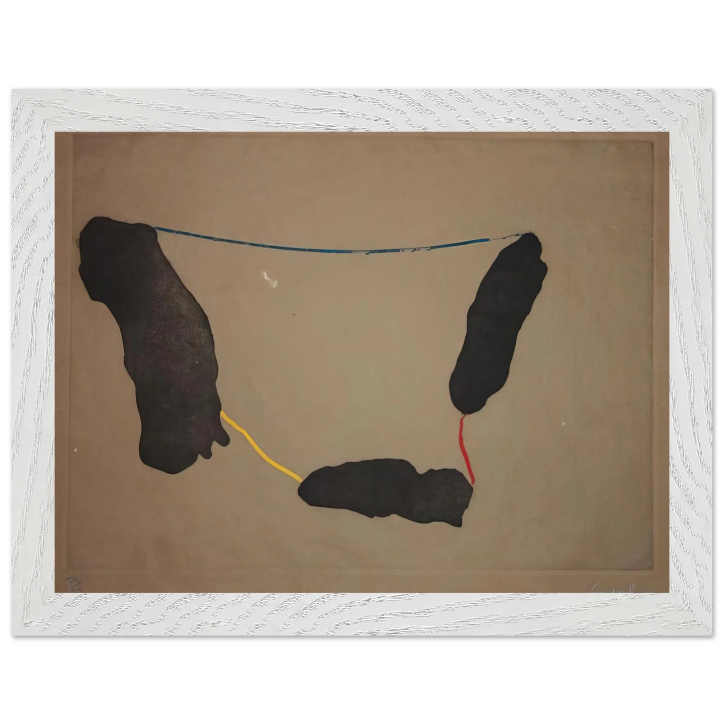 Helen Frankenthaler - Connected By Joy - 1973 Wall art - 50x70 cm / 20x28 inches - Fine Art Poster - -