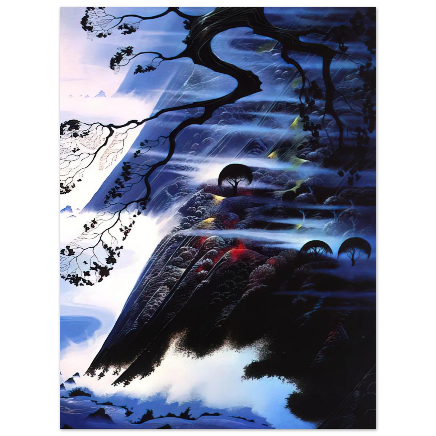 Eyvind Earle - Fog Light Fine Art Poster - Default Title