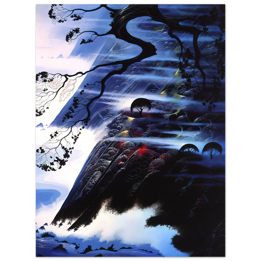 Eyvind Earle - Fog Light Fine Art Poster - Default Title
