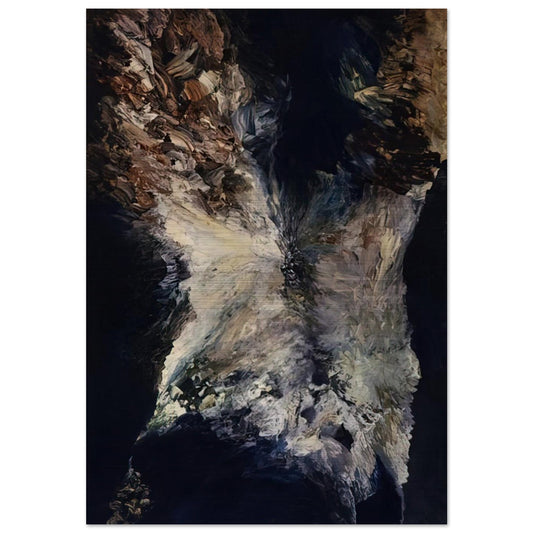 Jay DeFeo/BIG/The Annunciation - Jay DeFeo Brushed Aluminum Print - 70x100 cm / 28x40 inches | Jay DeFeo Aluminum Print | Jay DeFeo Prints