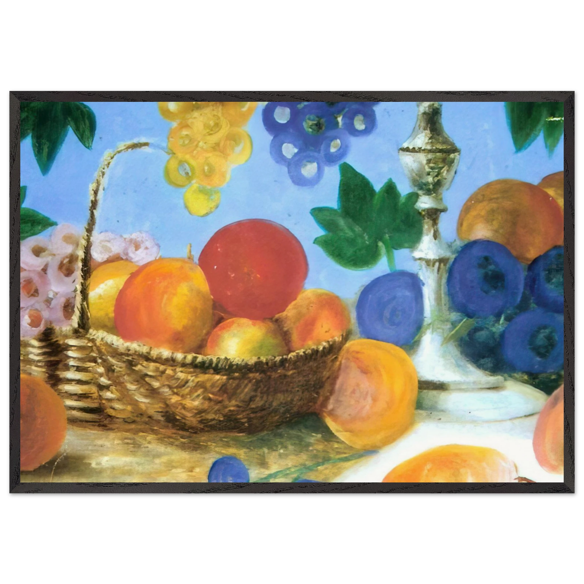 STILL LIFE N8 - Tarsila do Amaral Framed Art Print – Black Wooden Frame - Default Title - -Framed Art Print