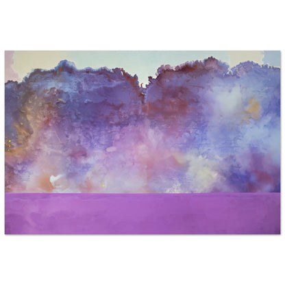 Diamond Lake - 1969 - Ronnie Landfield Art Prints - 100x150 cm / 40x60″ inches | Ronnie Landfield Poster | Ronnie Landfield Prints