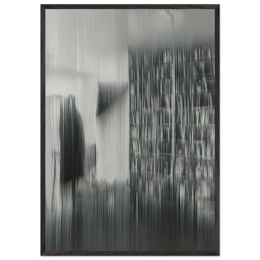 CELL 1988 - Gerhard Richter 70x100 cm / 28x40 inches Framed Art Print – Black Wooden Frame