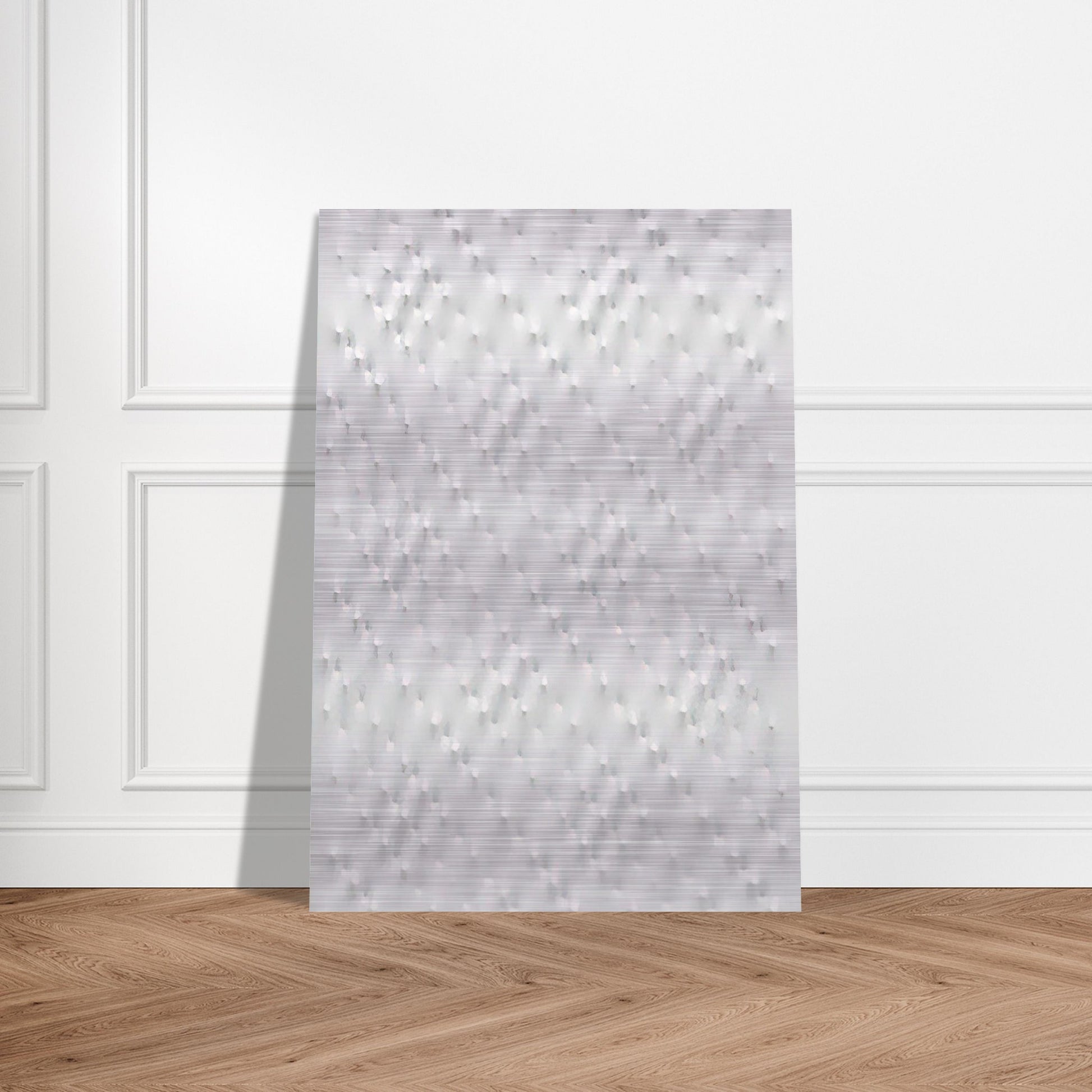 Superficie bianca - 2005 - Enrico Castellani Brushed Aluminum Print - 70x100 cm / 28x40 inches | Enrico Castellani Aluminum Print | Enrico Castellani Prints
