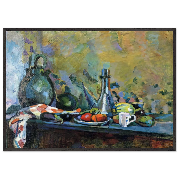 STILL LIFE 9 - Henri Matisse 70x100 cm / 28x40 inches Framed Art Print – Black Wooden Frame