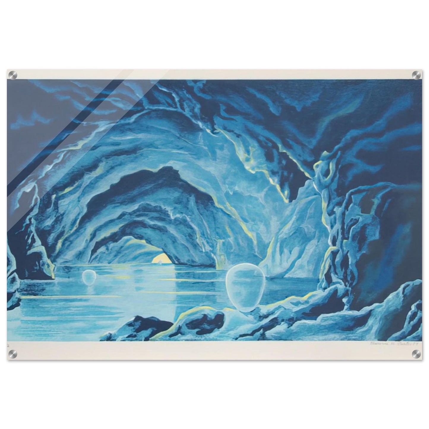 Pilgrimage #6 - 1977 - Clarence Holbrook Carter Acrylic Print - 70x100 cm / 28x40″ inches | Clarence Holbrook Carter Wall Art | Clarence Holbrook Carter Prints