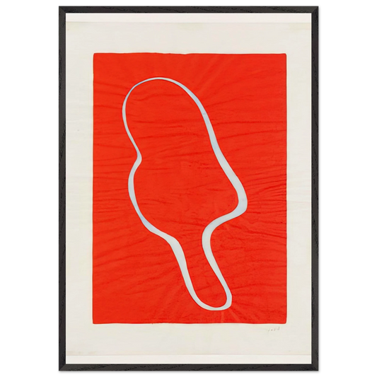 Untitled - 1978 N4 - Donald Judd 70x100 cm / 28x40 inches Framed Art Print – Black Wooden Frame