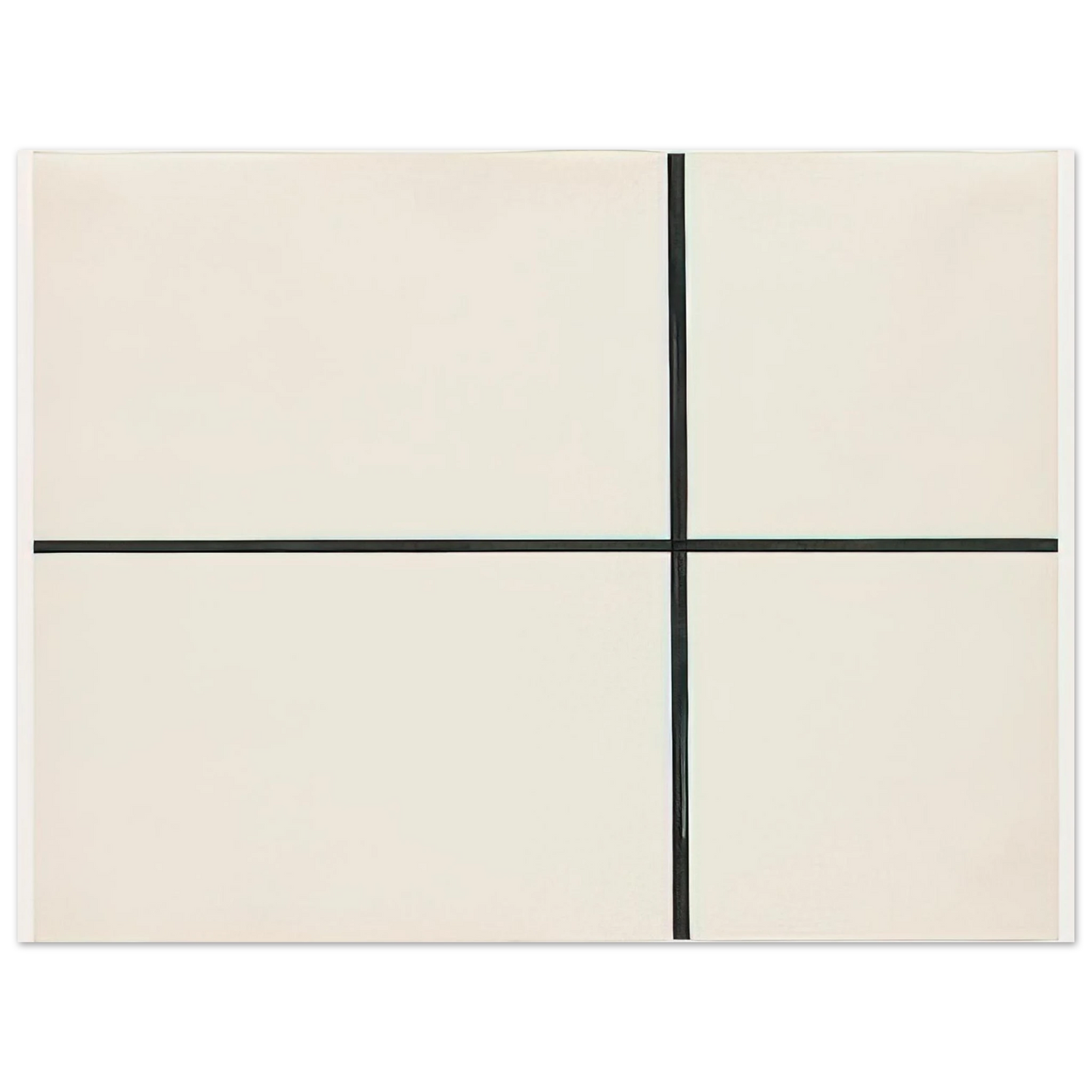 Ellsworth Kelly - Horizontal and Vertical Lines Fine Art Poster - Default Title