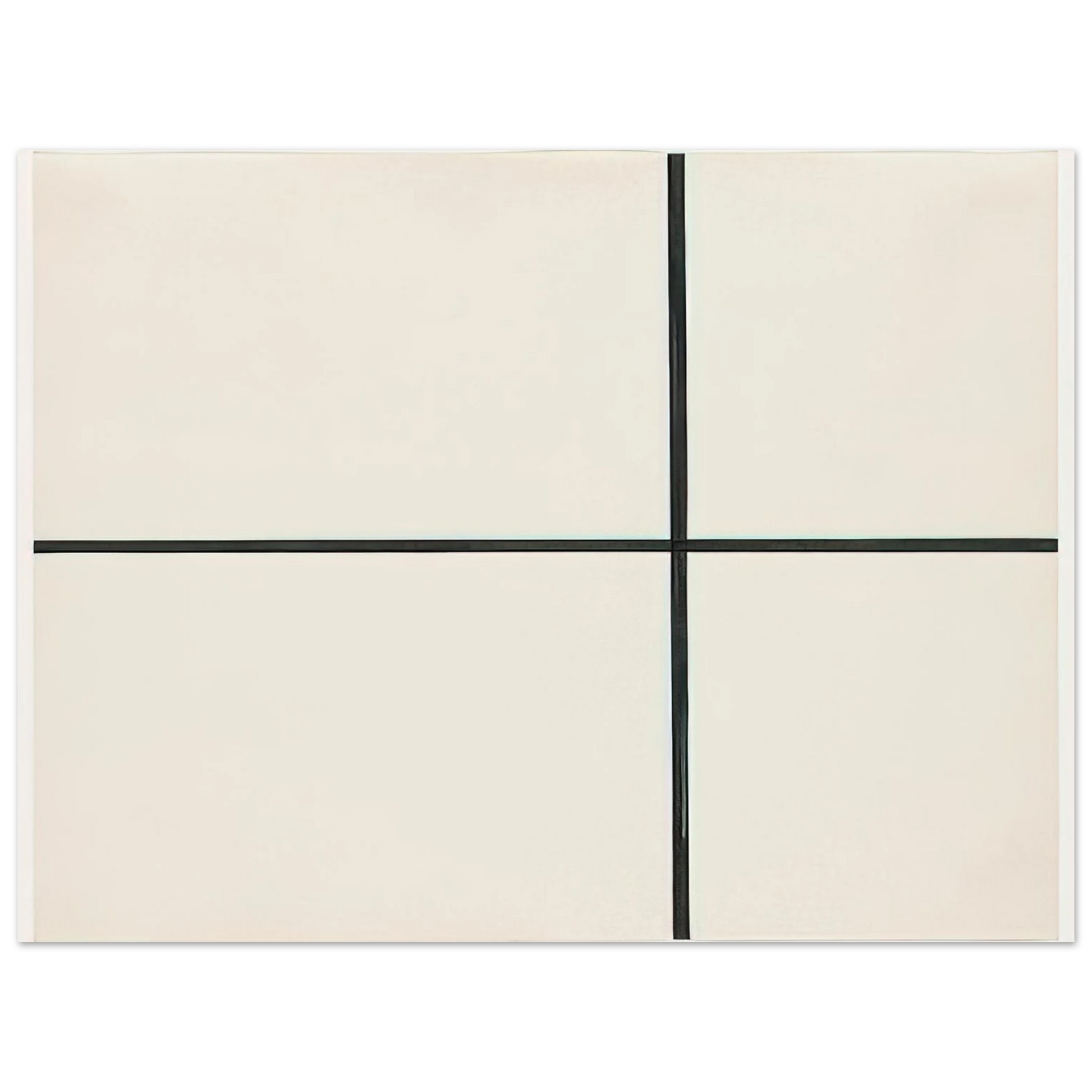 Ellsworth Kelly - Horizontal and Vertical Lines Fine Art Poster - Default Title