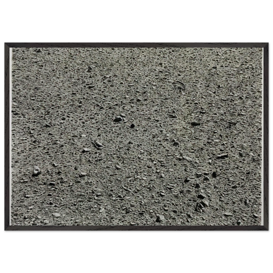 DESERT 1975 - Vija Celmins Framed Art Print – Black Wooden Frame - Default Title - -Framed Art Print